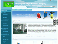 Tablet Screenshot of china-agros.com